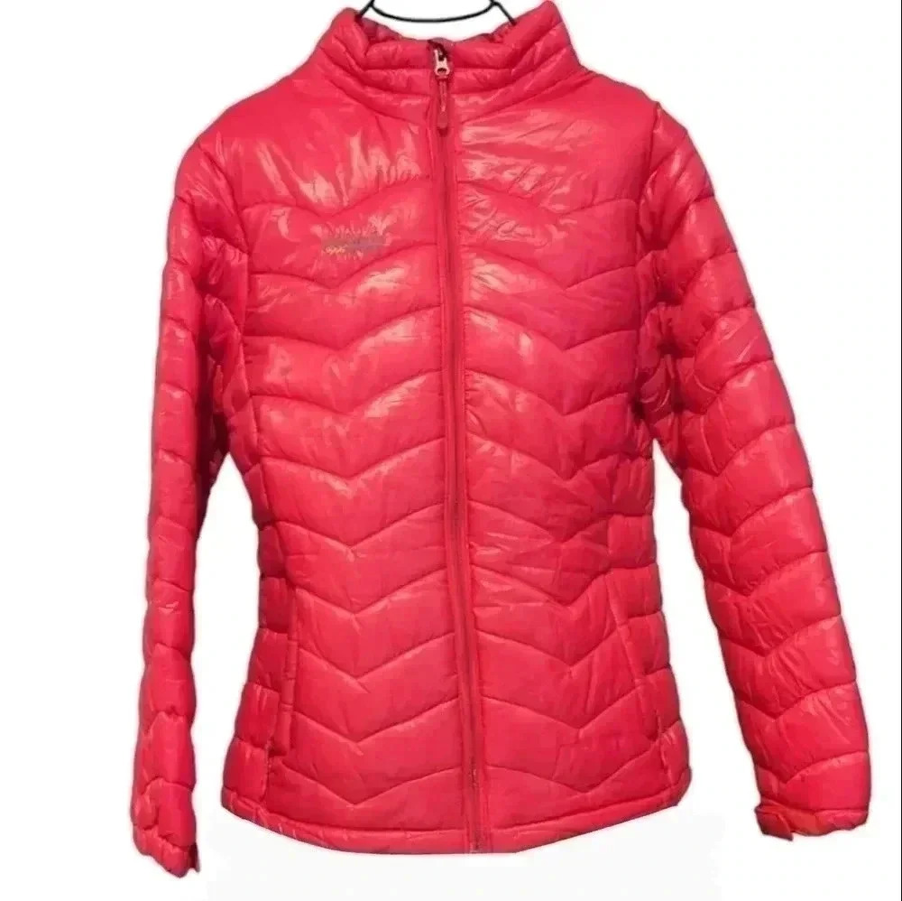 Ssamzie sport pink WOMEN'S LIGHT DOWN JACKET